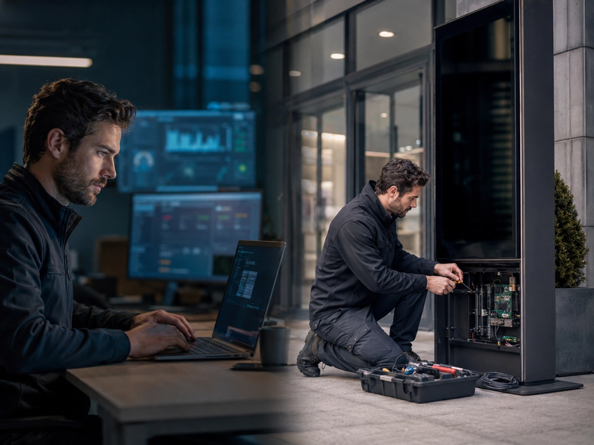 Wartung und Remote-Support